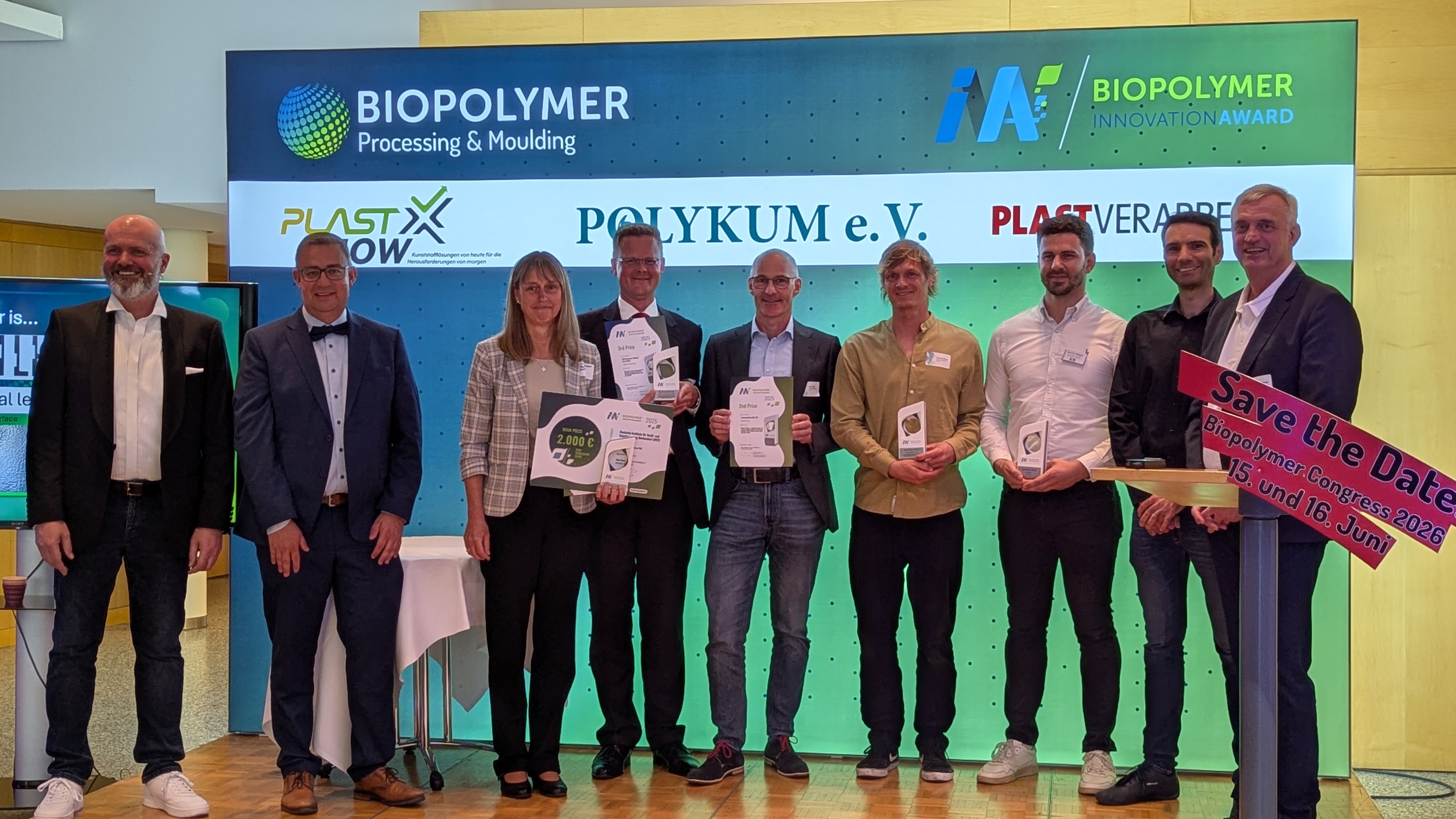 Foto der Gewinner 2025 Foto der Gewinner 2025